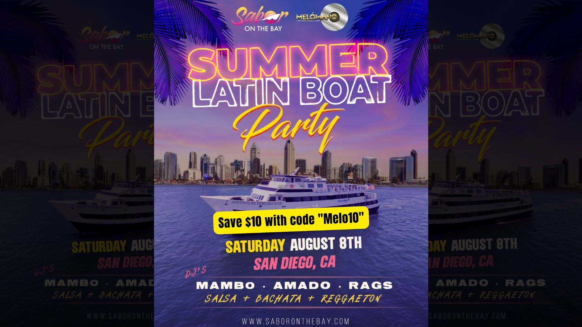 World Famous Latin Cruise: Summer Latin Boat Party! 8 8