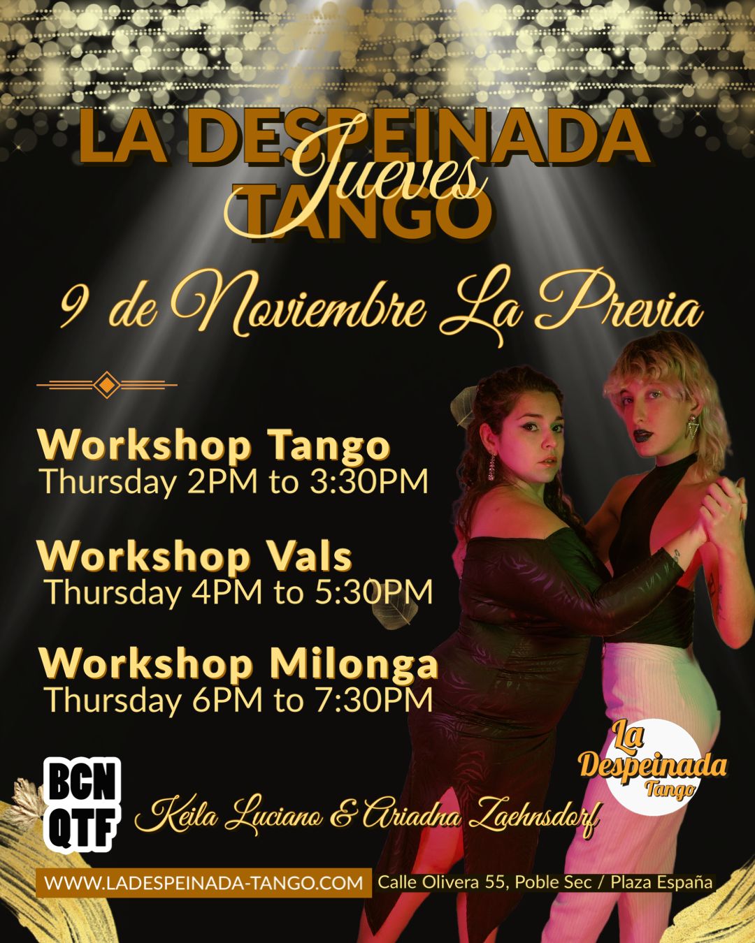 PREVIA WORKSHOPS FESTIVAL QUEER BARCELONA