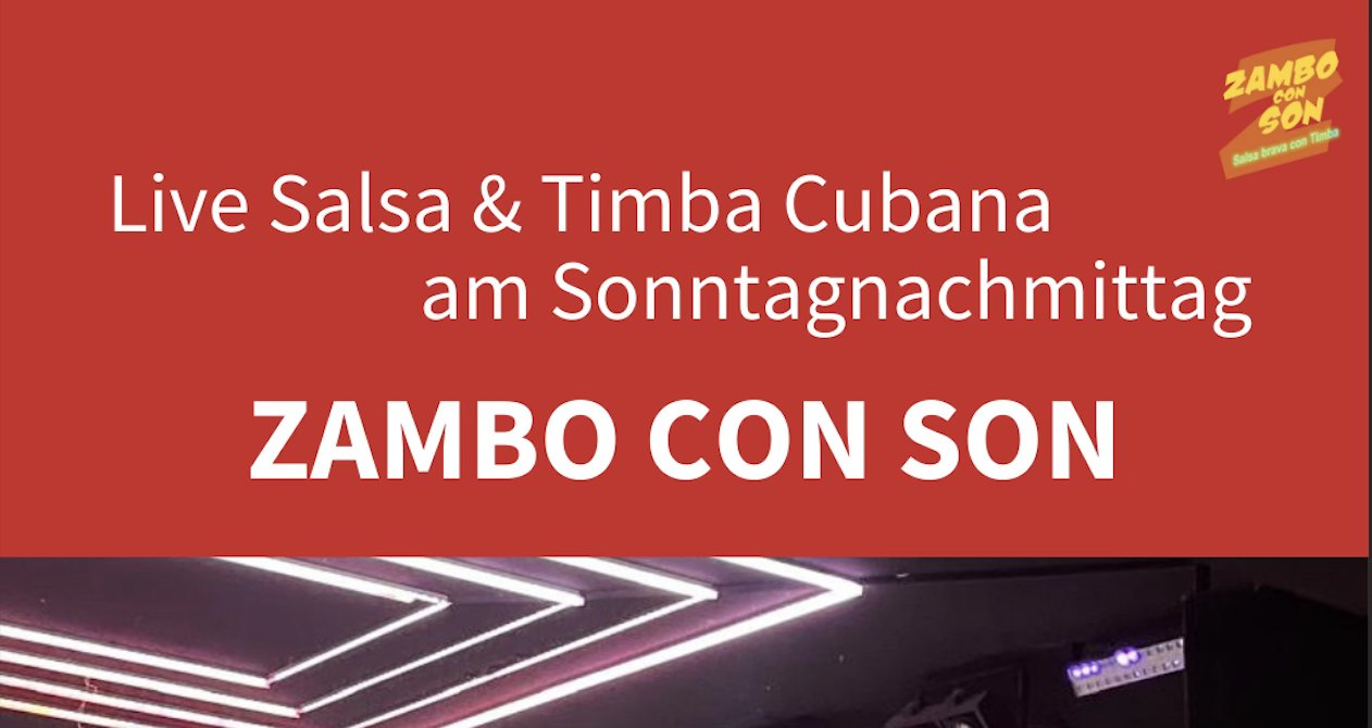 Salsa & Timba am Sonntagnachmittag