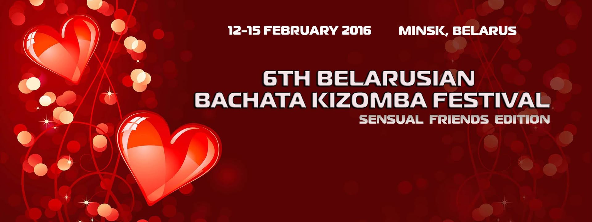 6th Belarusian bachata kizomba festival (12-15 feb 2016) Official event