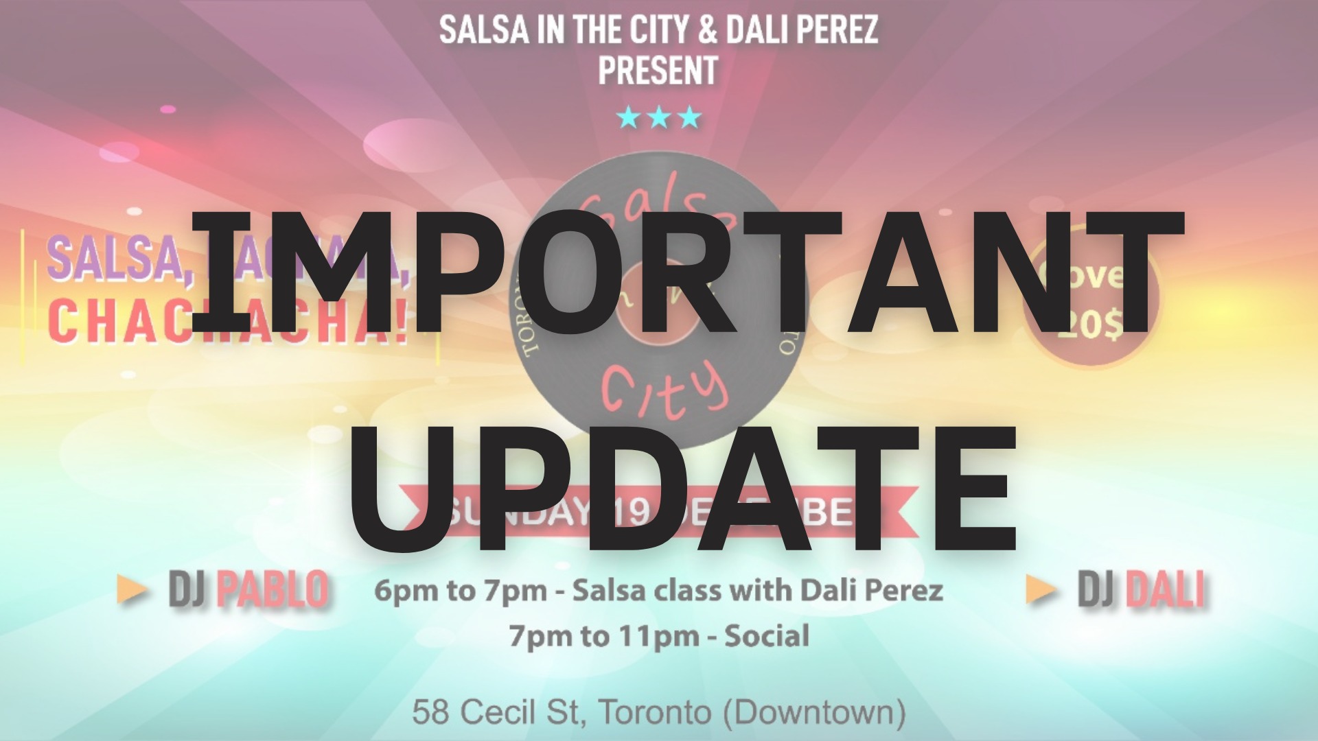 Salsa in the City & Dali Pérez