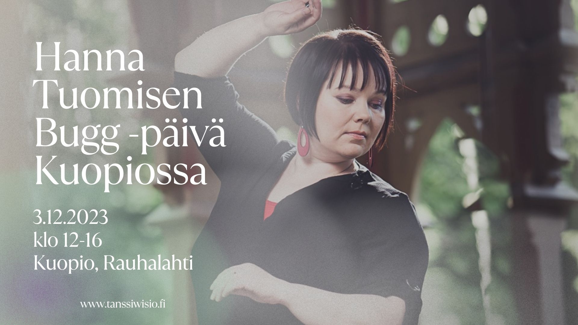 Hanna Tuomisen bugg -päivä Kuopiossa 3.12.2023