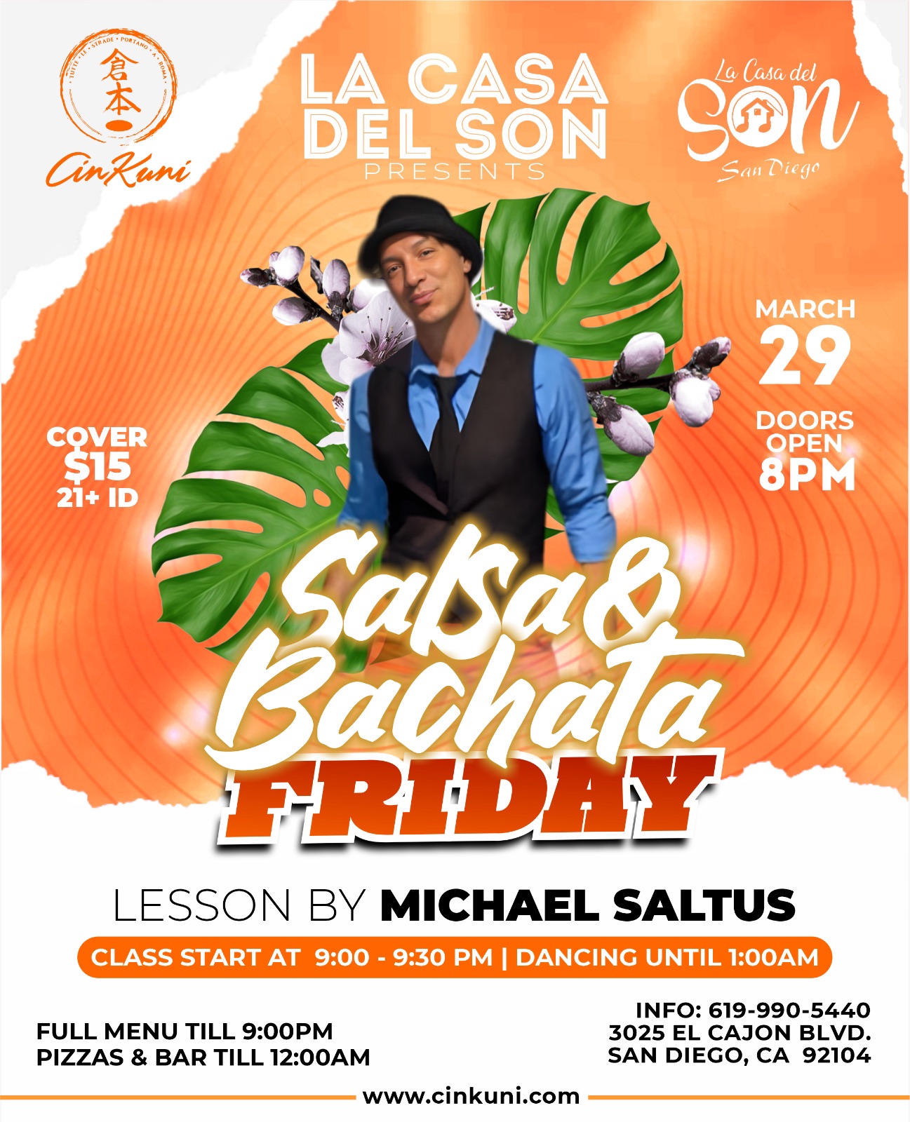 Salsa & Bachata Friday @ Cinkuni