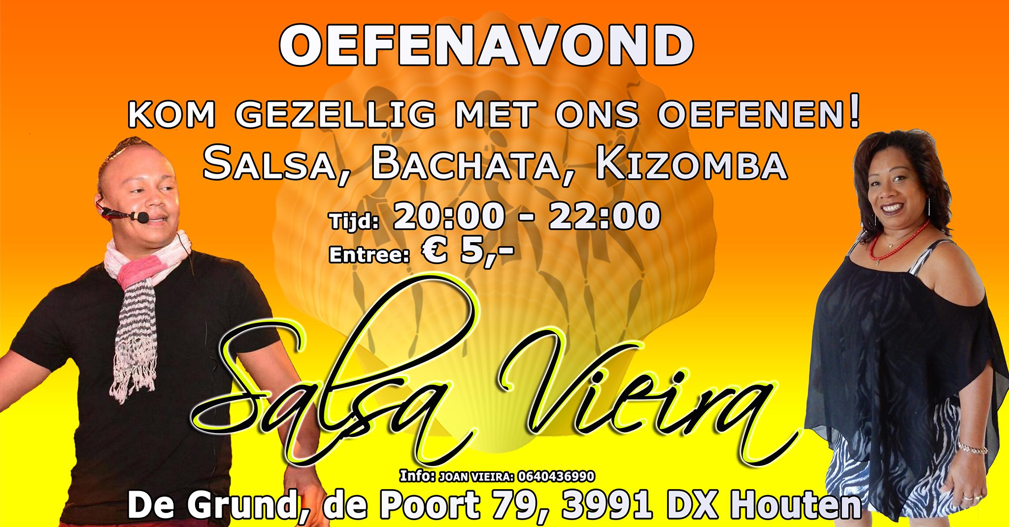 Oefenavond Salsa, Bachata, Kizomba