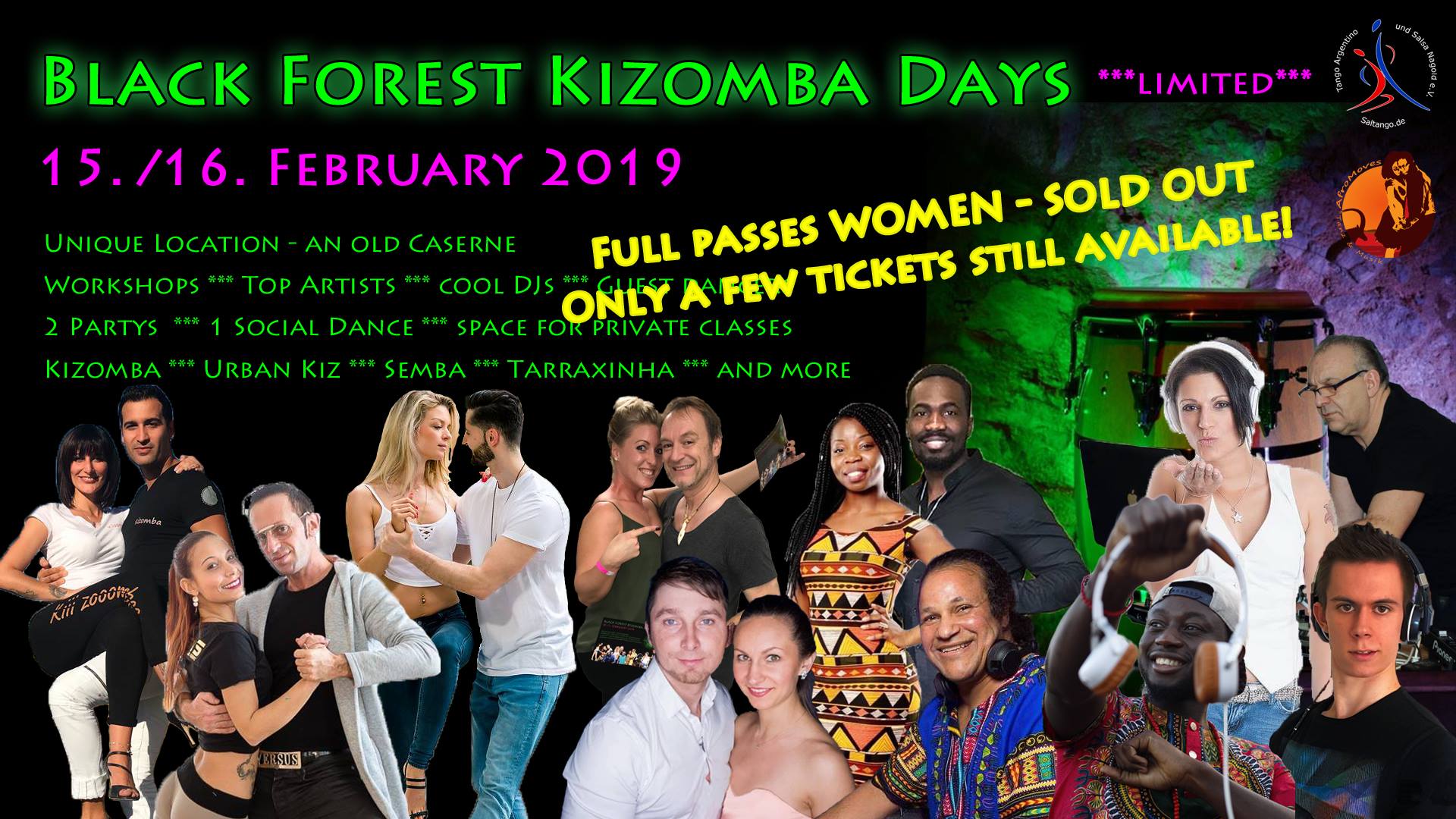 Black Forest Kizomba Days 2019, 2nd edition