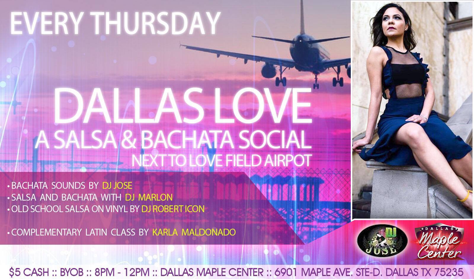 Dallas Love 3 28 :: A Salsa & Bachata Social