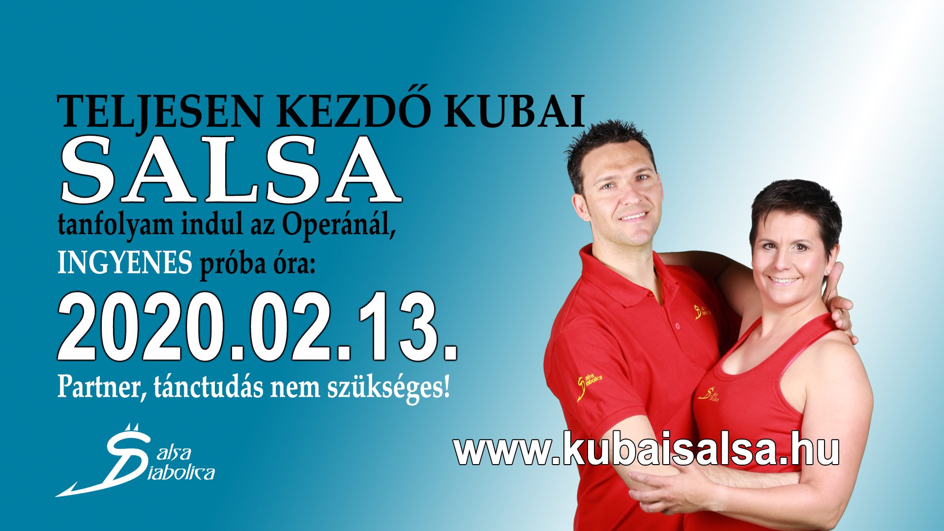 Teljesen kezdő salsa ingyenes bemuta (Csütörtök, 20:00,Operánál)