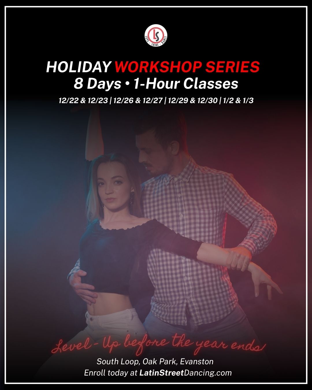Holiday Workshops 📚 LS Instructors