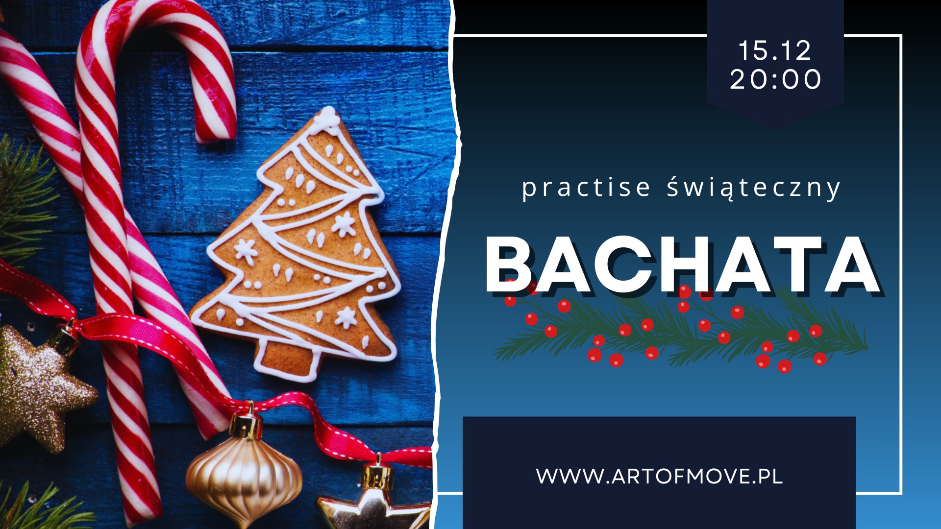 Świąteczny Practise Bachatowy 15.12 Art of Move