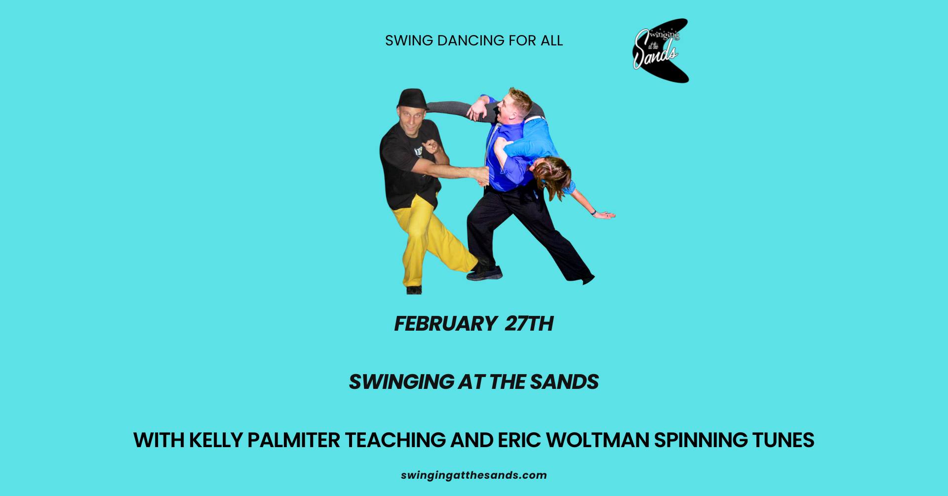 Kelly Palmiter & Eric Woltman Headline Swinging at the Sands!