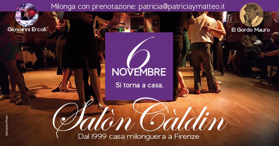 Riapertura Salòn Cáldin 6 novembre 2021