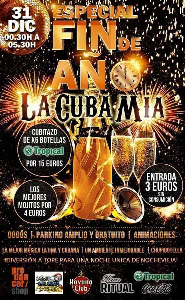 NocheBuena Y Fin De Año en La Cuba Mia !!