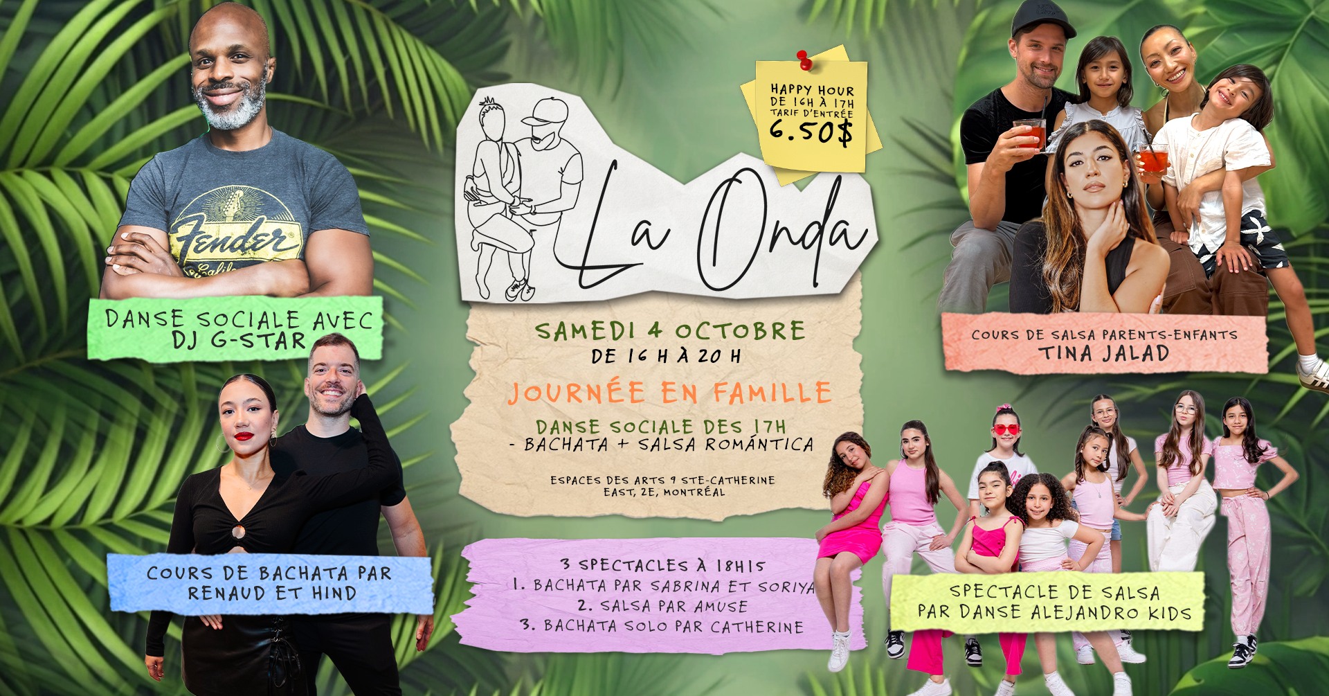 La Onda Social - 4 OCT (Journée en Famille) 💚✨