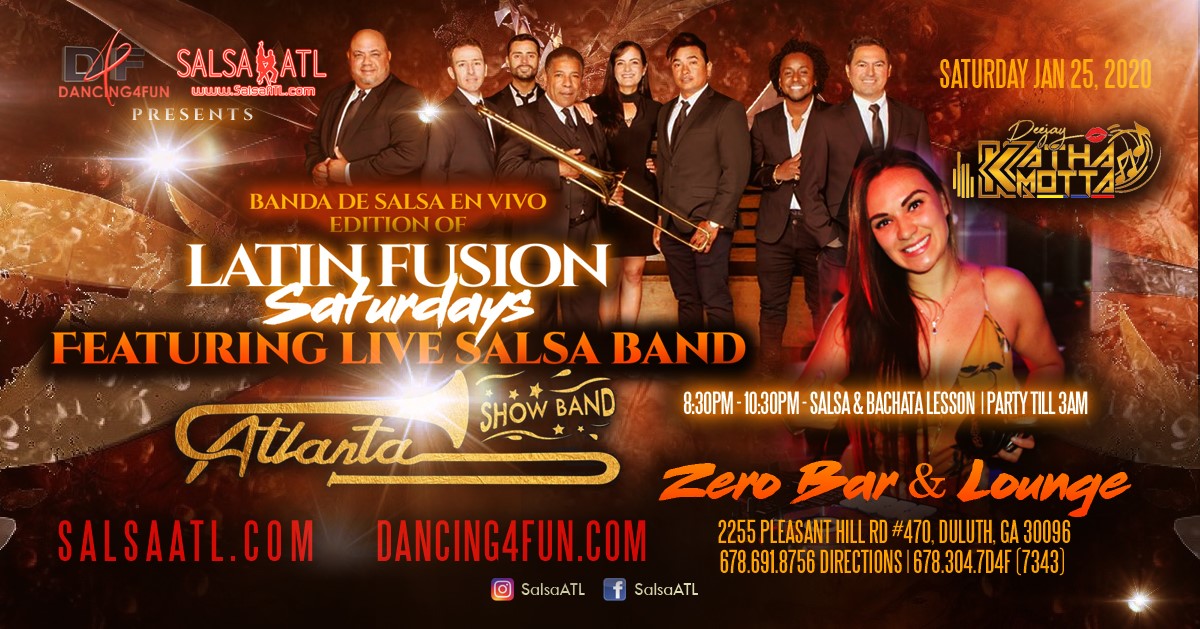 Banda De Salsa En Vivo - LIVE music - Atlanta Show Band Jan 25th