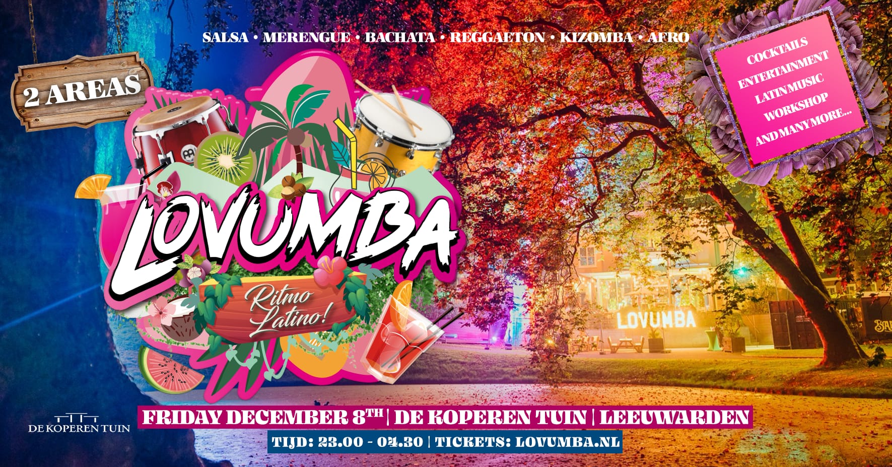 Lovumba Leeuwarden Koperen Tuin