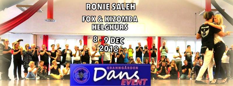 Fox & Kizomba Helgkurs Ronie Saleh Göteborg 8-9 Dec 2018