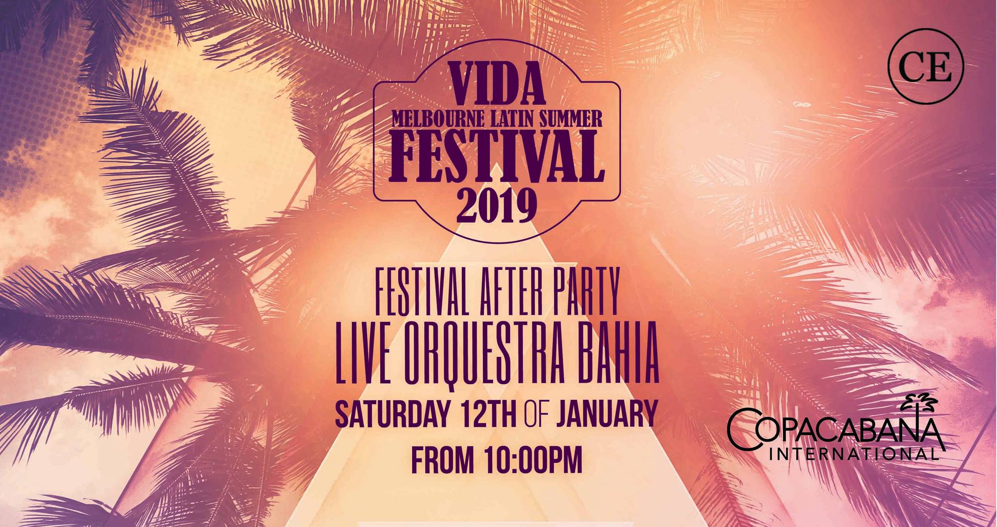 Vida Melbourne Latin Summer Festival - After Party at Copa!