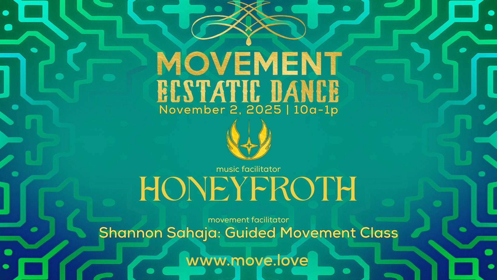 MOVEMENT Ecstatic Dance SF HONEYFROTH