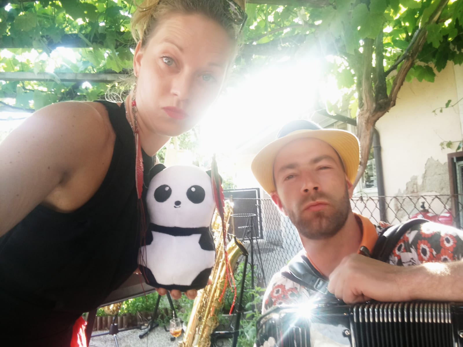 Les Pandas Royals en duo