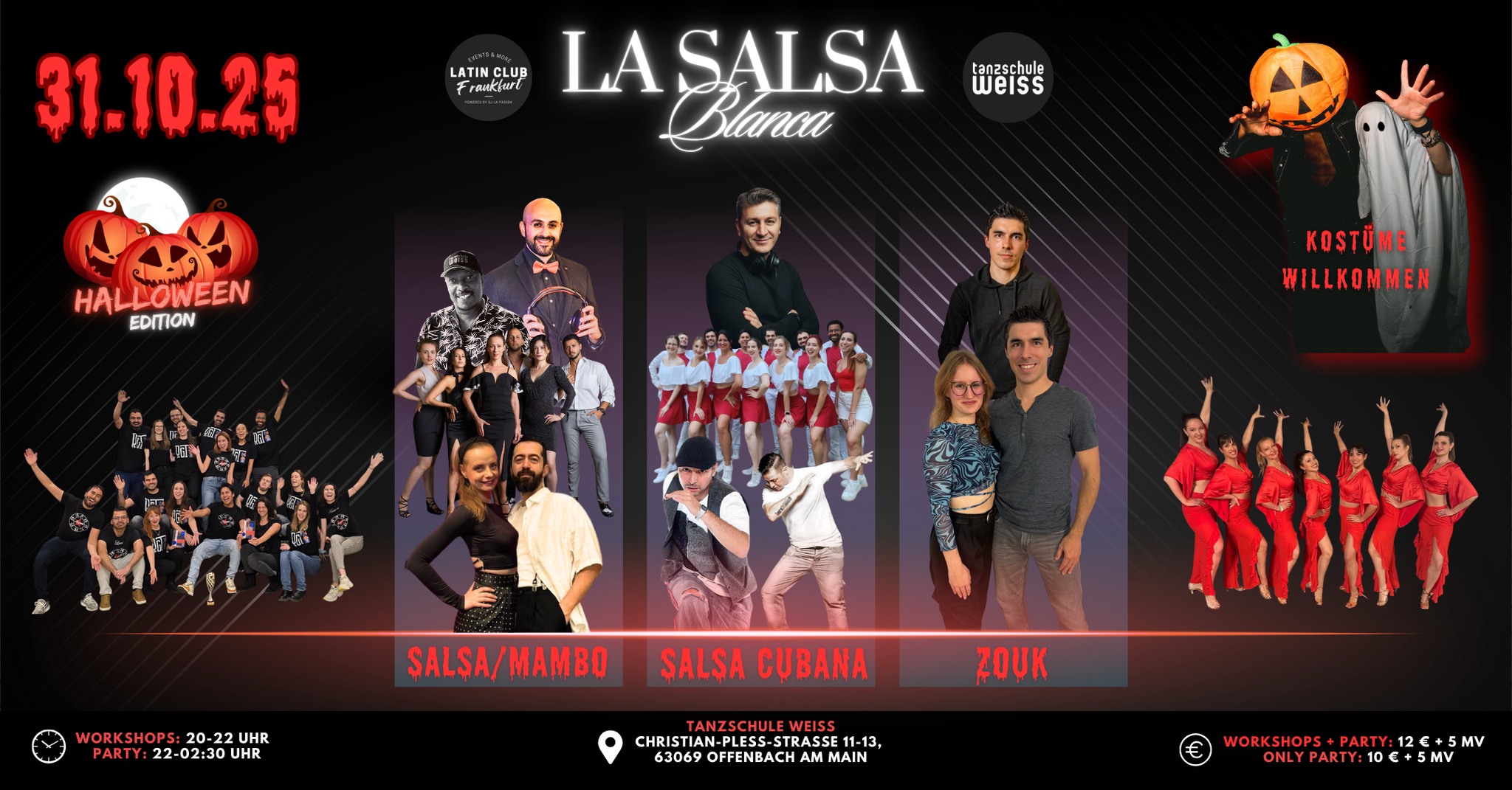 ◐ LA SALSA BLANCA ◑ 3 Floors!