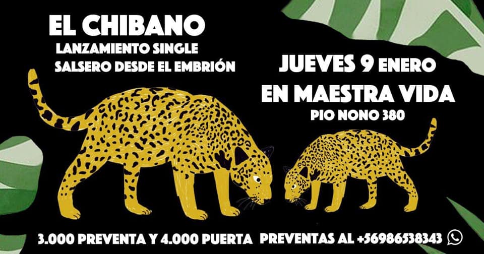 El Chibano: Lanzamiento “Salsero desde el embrión”