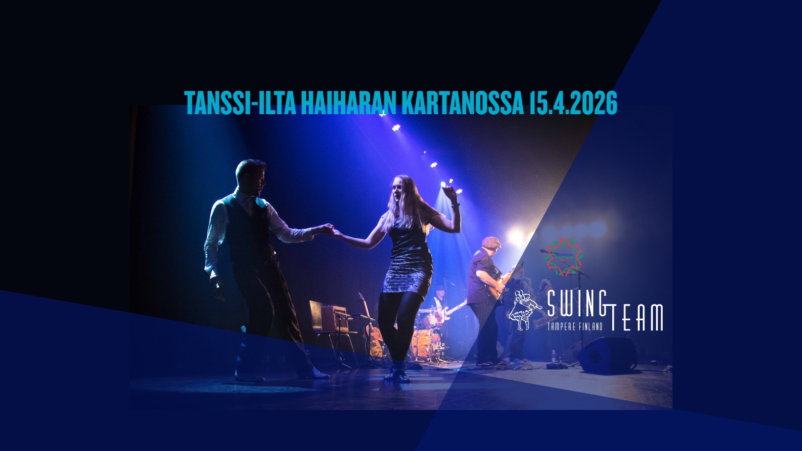 Tanssi-ilta Haiharan Kartanossa: Lindy Hopin opetus ja tanssit