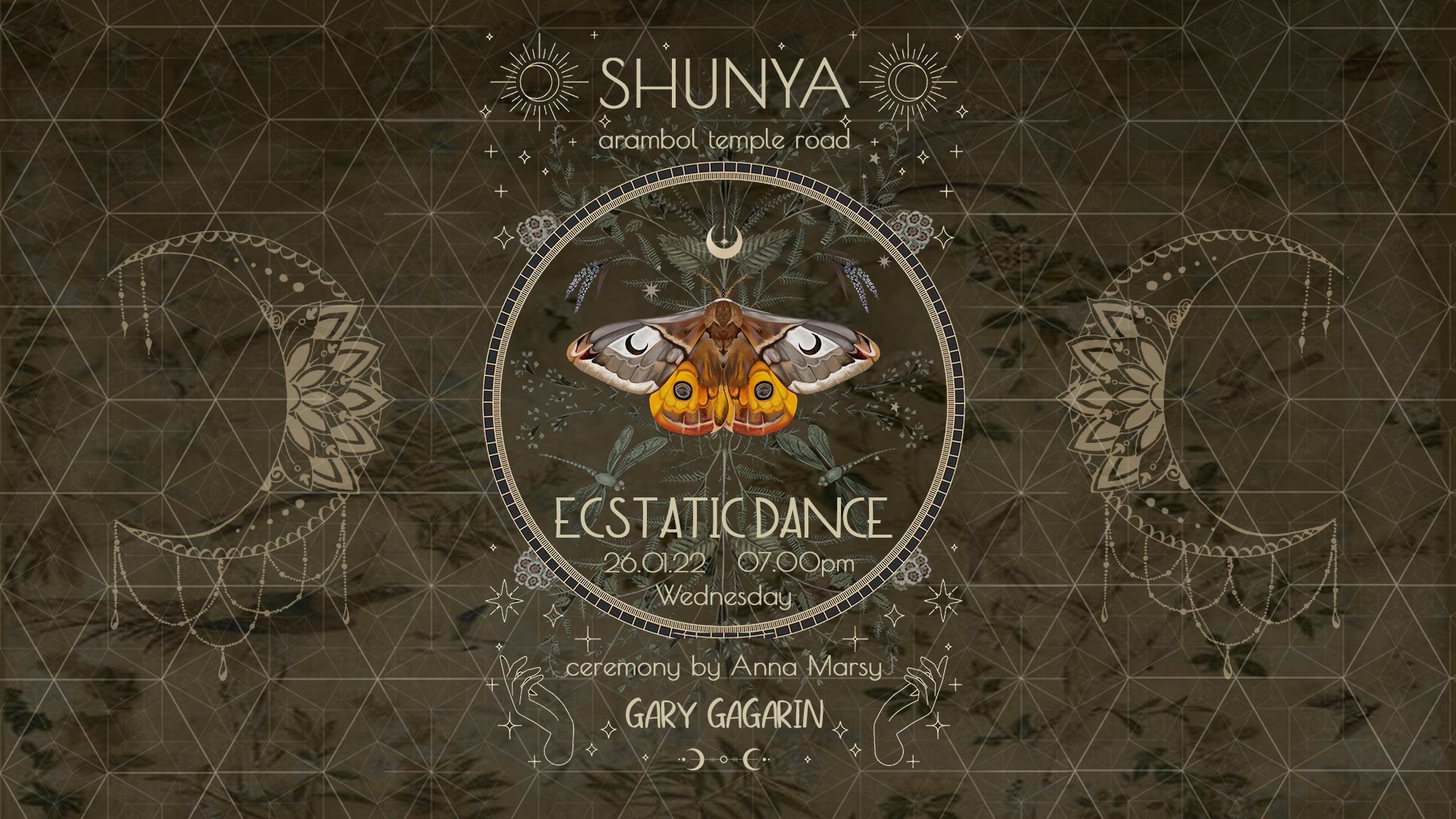 ⨇ ECSTATIC DANCE ⨇ GARY GAGARIN