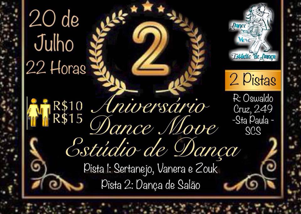 Baile de 2 Anos da Dance Move Estúdio de Dança!