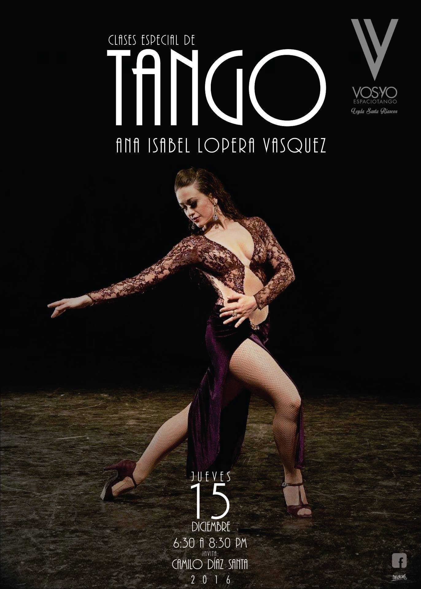 Ana Isabel Lopera. Clase Especial de Tango