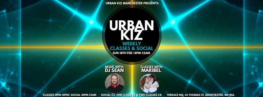 Urban Kiz Weekly Classes & Social Special Guest Diego BM +DjSean