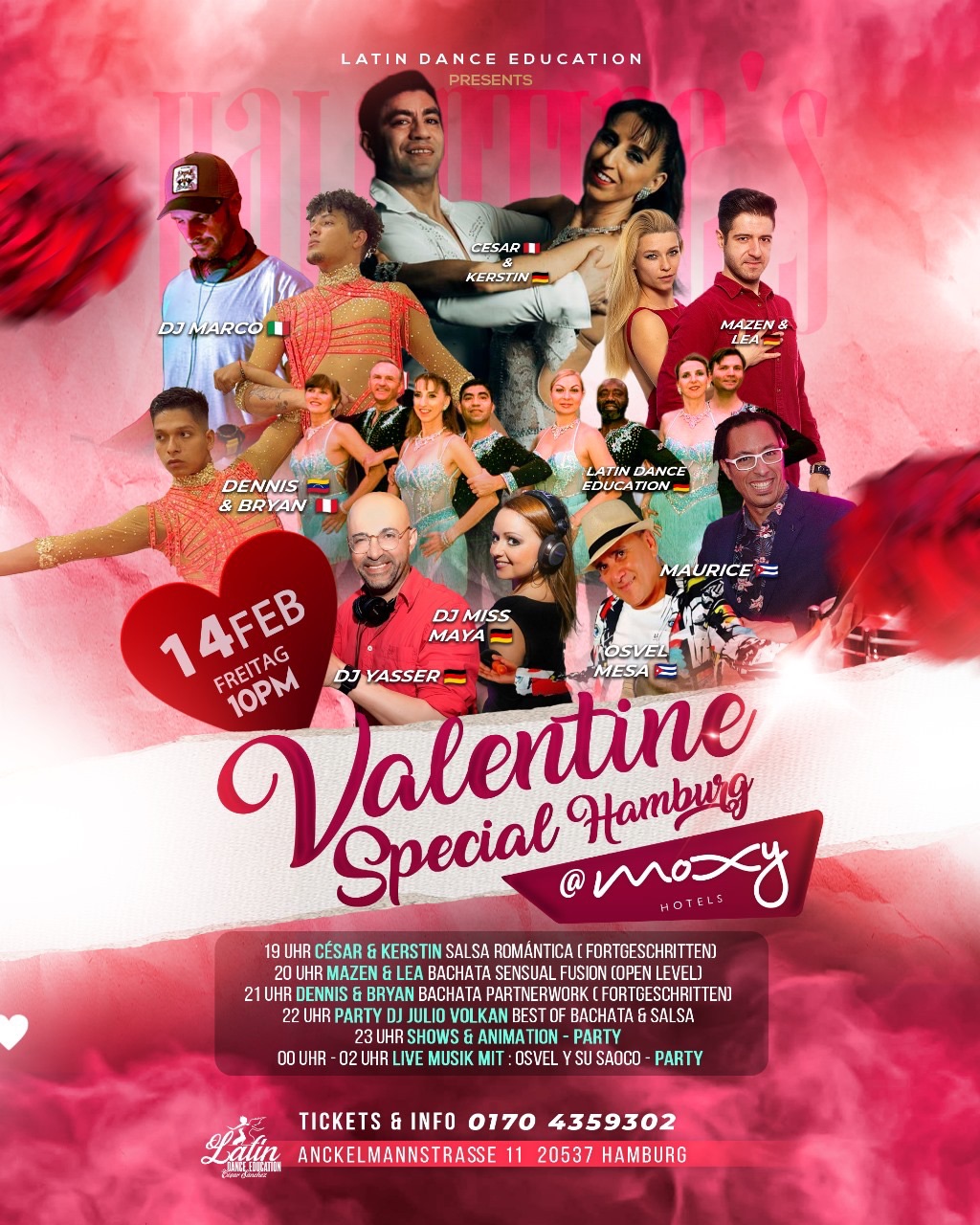 Salsa & Bachata - Valentine Special Hamburg