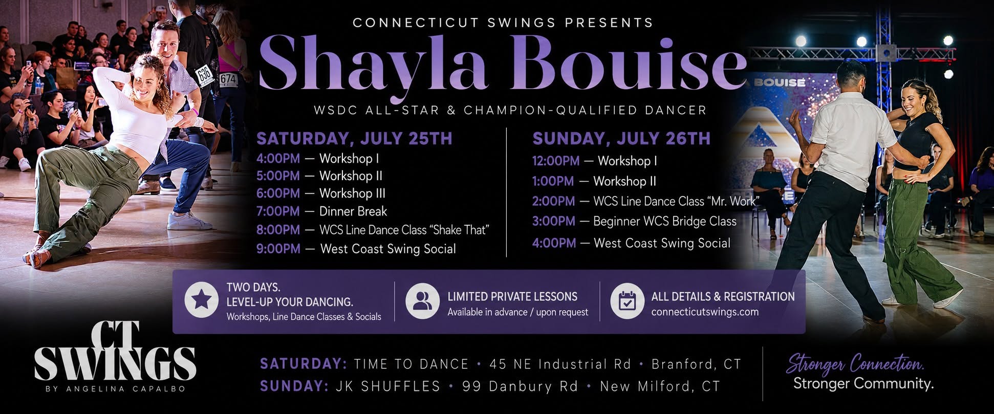 Connecticut Swings: Weekender with Shaya Bouise