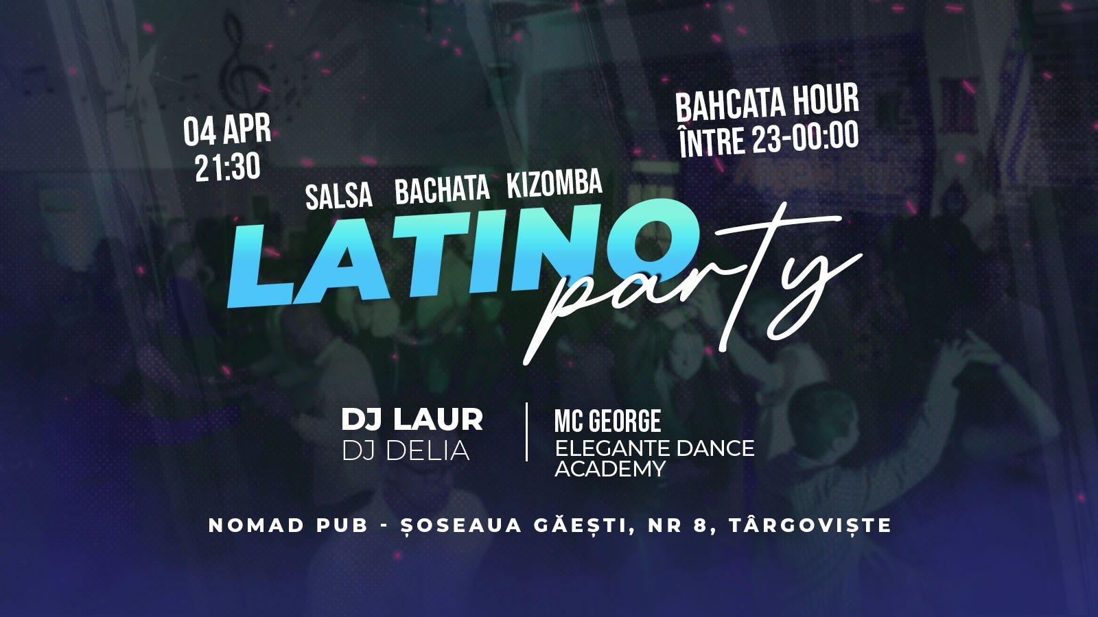 Salsa-Bachata-Kizomba Party Târgoviște, Nomad Club.