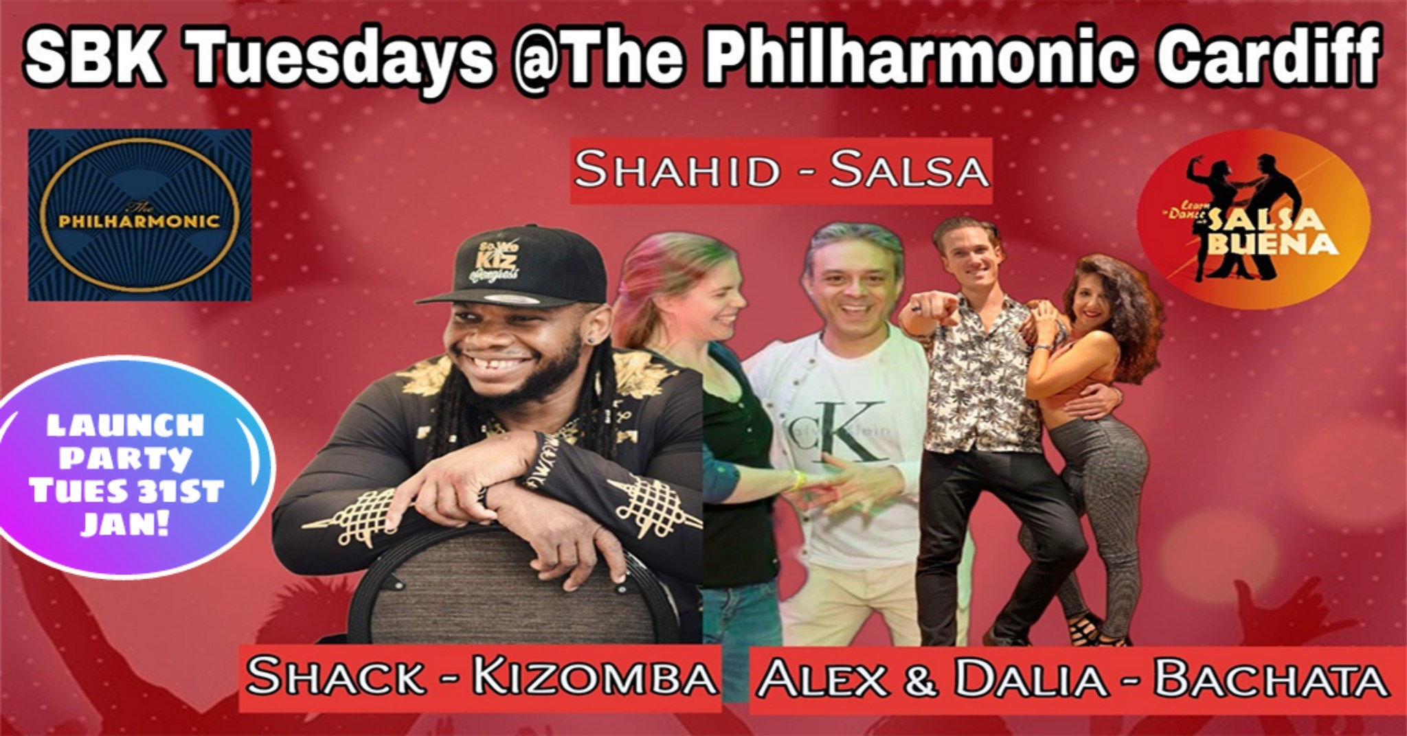 SBK Tuesdays Launch Party @The Philharmonic Cardiff!