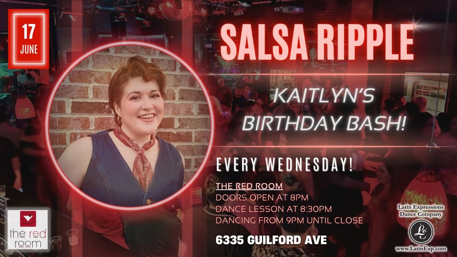 🥳🪩 Salsa Ripple - Kaitlyn's Birthday Bash! 🪩🥳