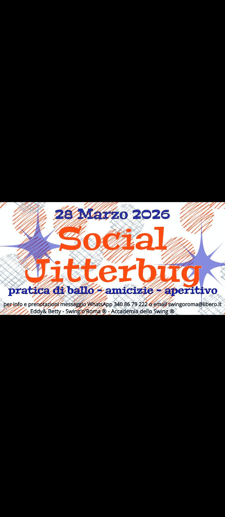 Social Jitterbug - amicizia, pratica di ballo, aperitivo