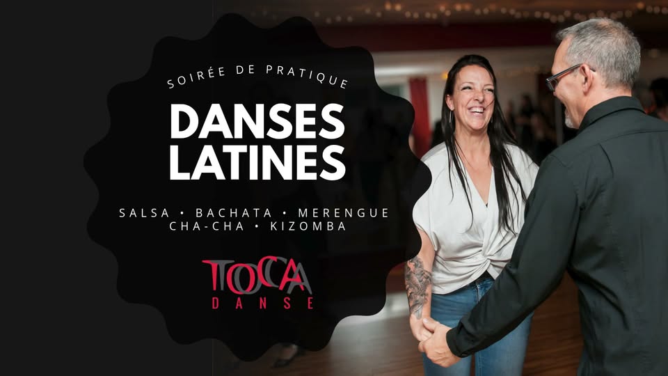 Soirée de pratique : Danses Latines & Kizomba Toca Danse