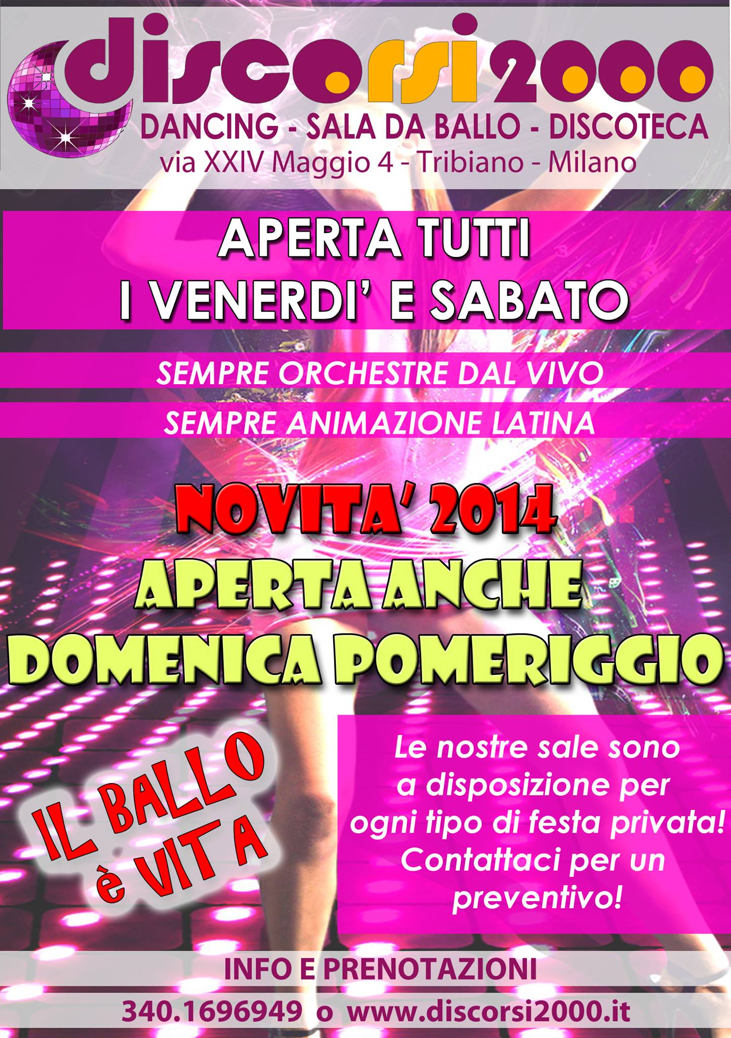 GRANDE SABATO ALLA DISCORSI2000