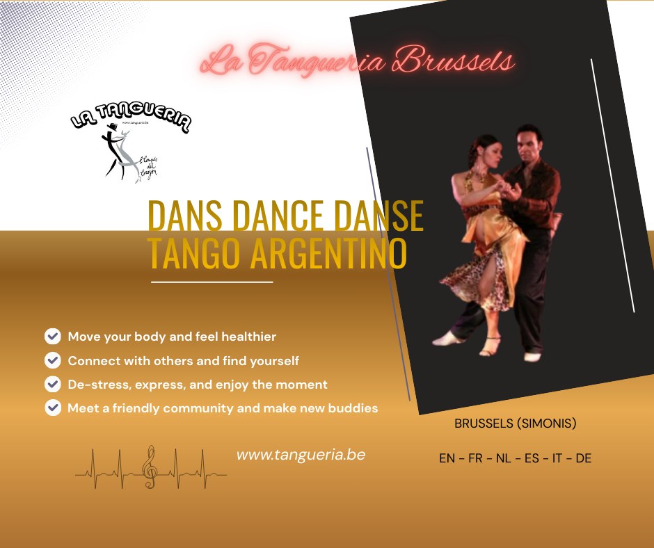Start TANGO ARGENTINO classes in La Tangueria Brussels