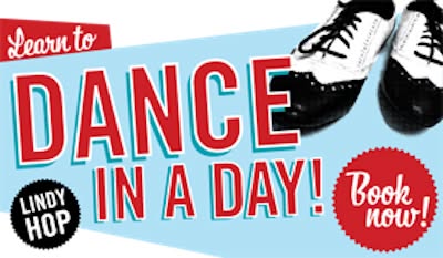 Learn To DANCE IN A DAY & DANCE MORE IN ANOTHER DAY - THE LINDY HOP