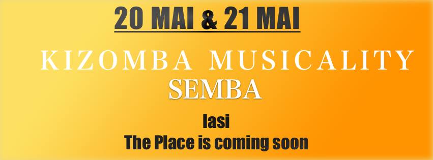 Workshop Kizomba Musicality - Semba Iasi 20 21 May