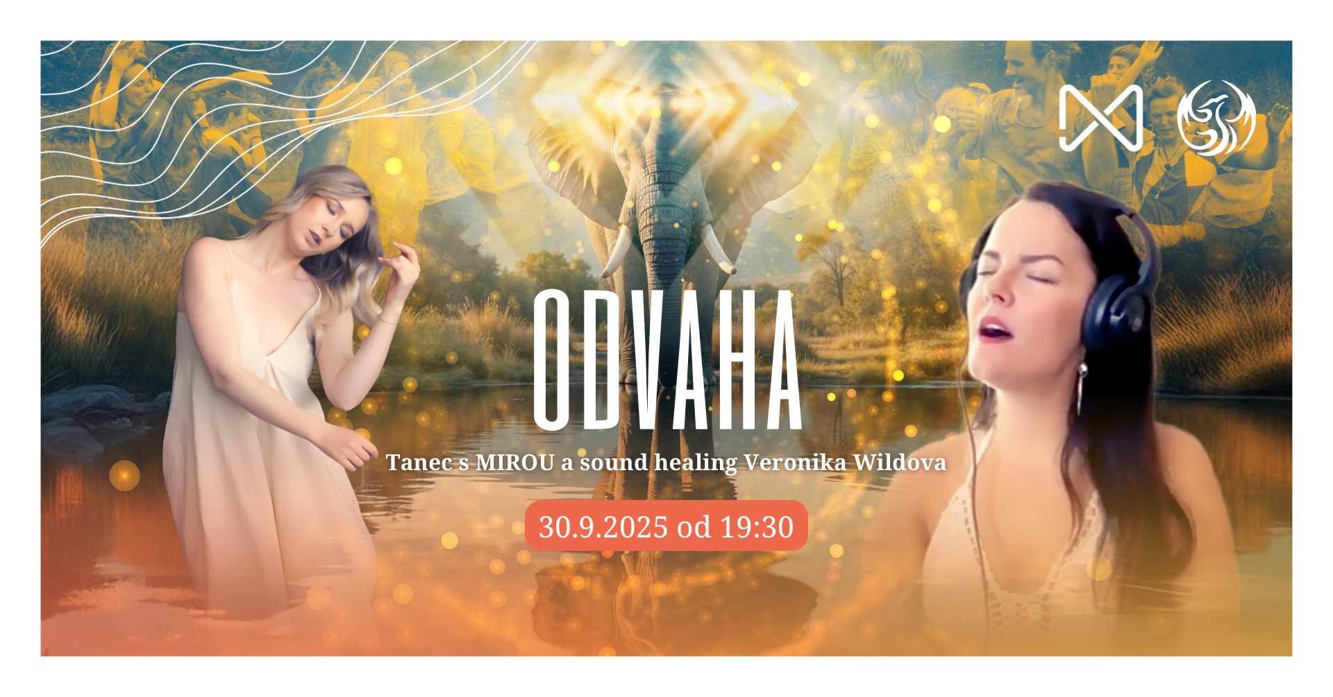 ODVAHA tanec s MIROU a sound healing ZPĚV
