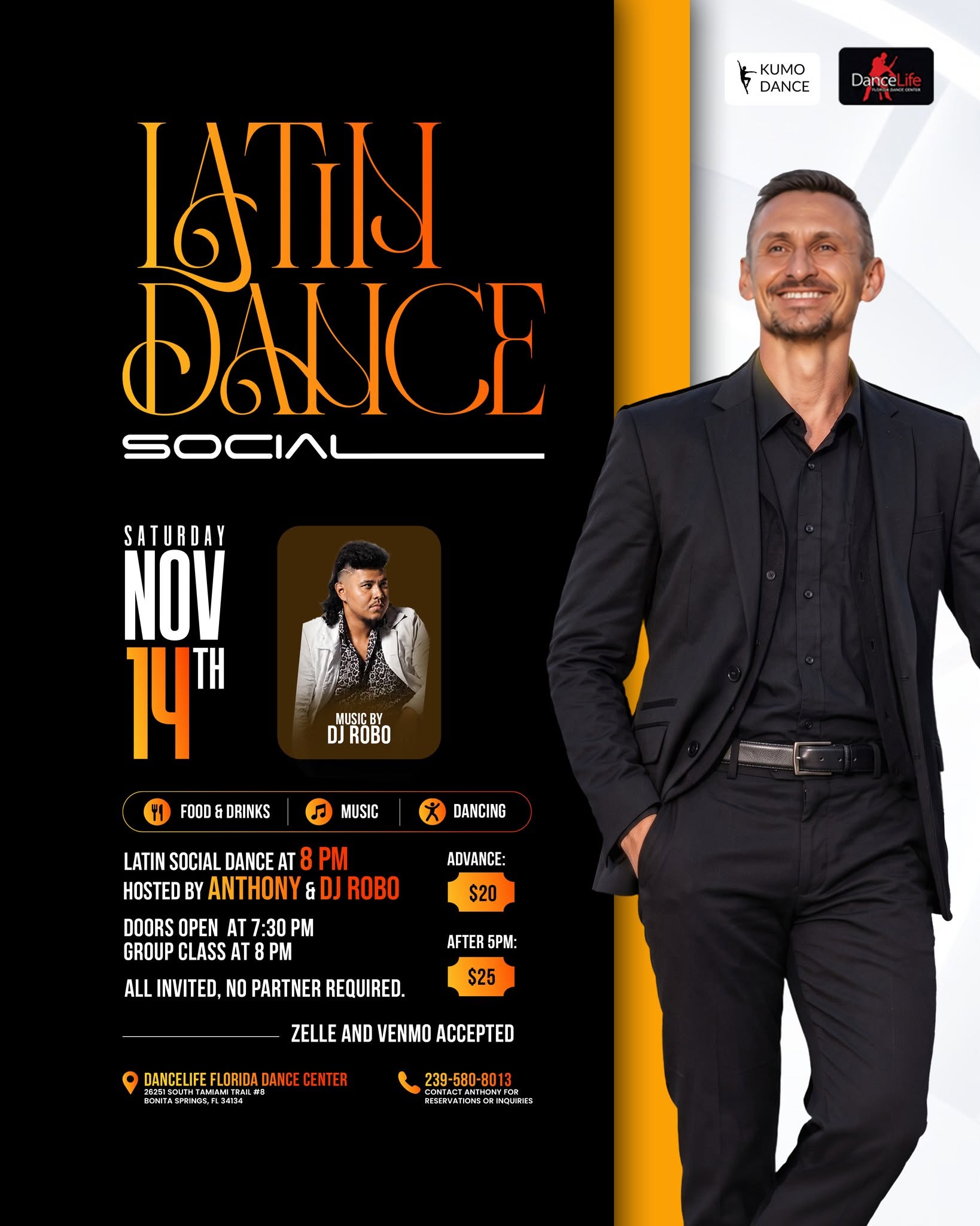 Latin dance social