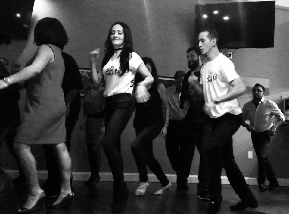 Salsa Night at La Calle with Joy Dance Group! Lets Dance.