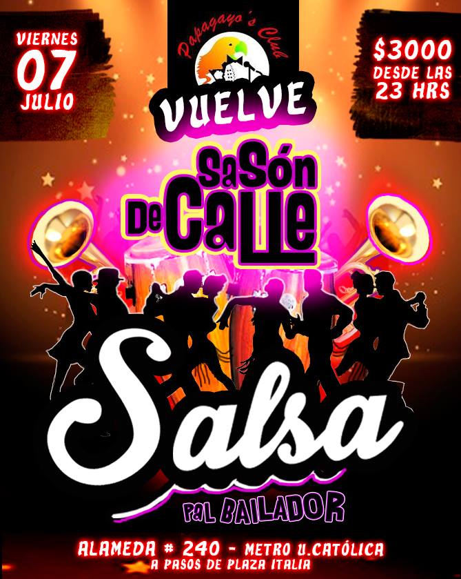 Vuelve Sazón de Calle a Papagayos Club