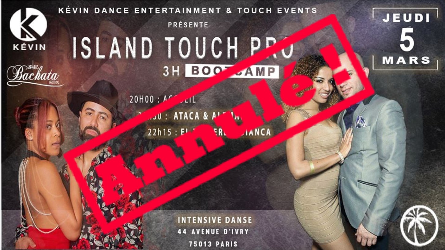 Bachata Bootcamp avec Island Touch Pro
