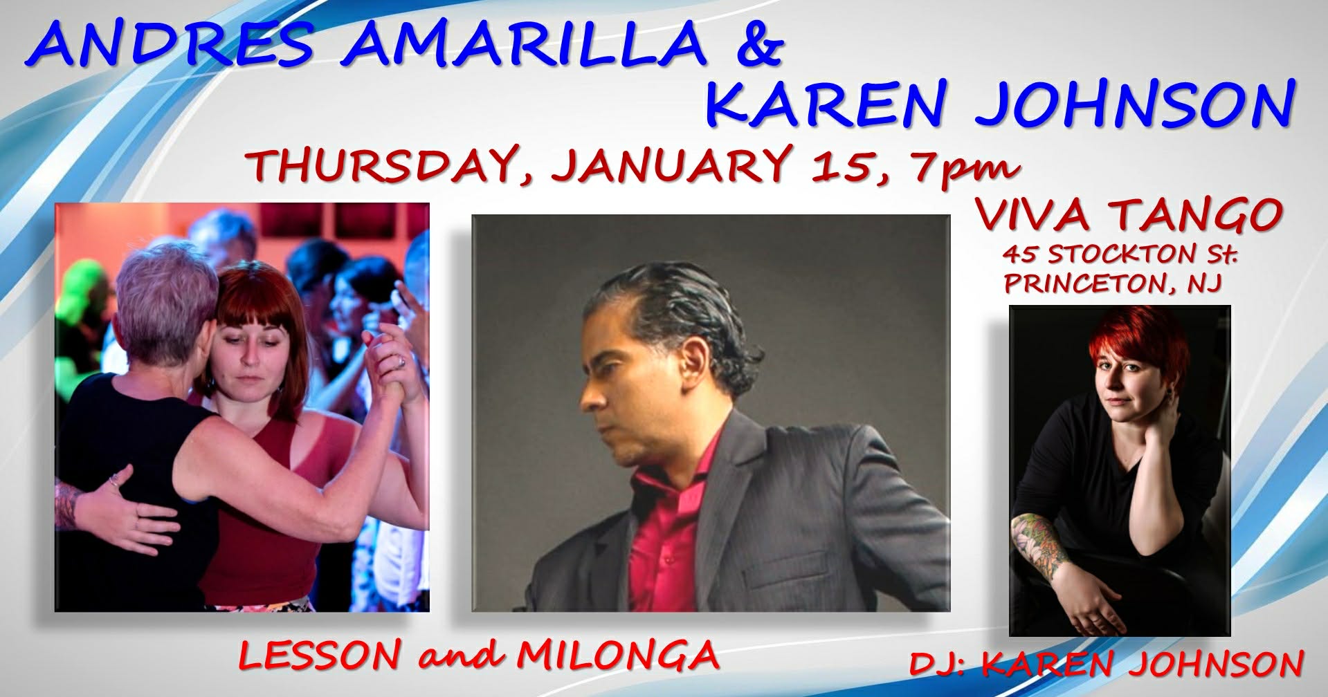 TANGO LESSON & MILONGA with DJ