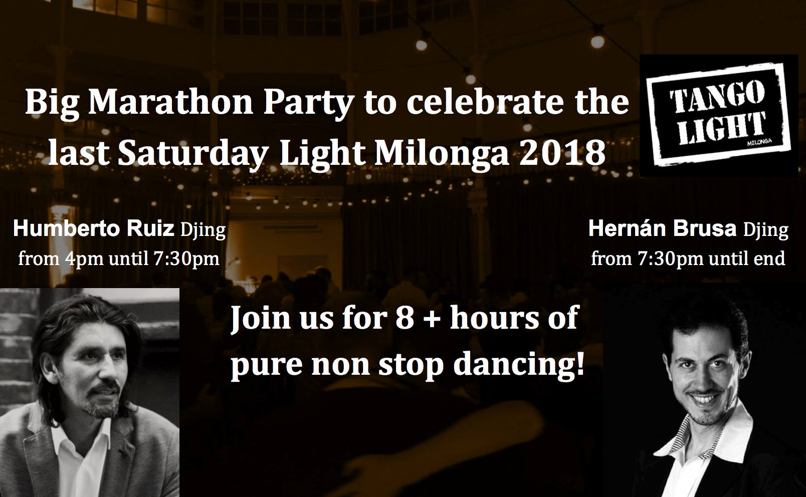 Big Party - Last Saturday Light Milonga 2018 with H&H Djing.