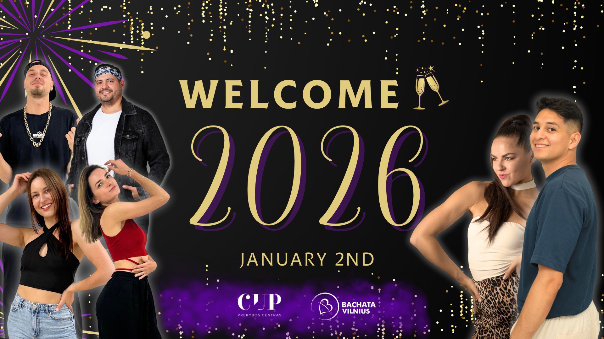 WELCOME 2026 Friday Party 💜 PC CUP💜