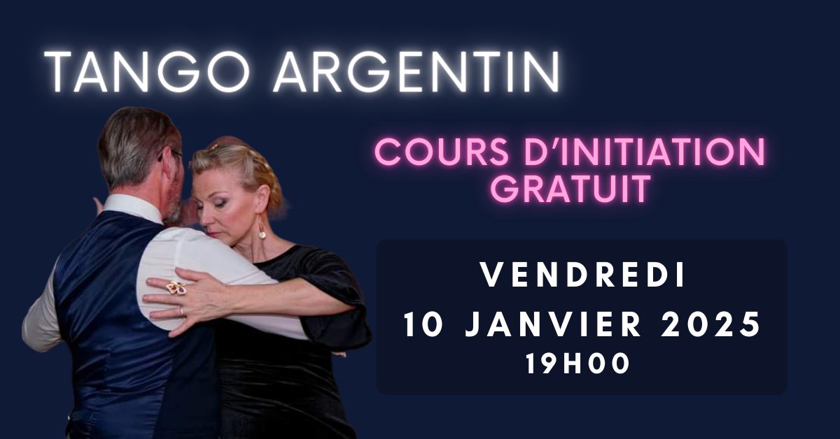 Découvrez le Tango Argentin : Cours d'Initiation Gratuit à Herstal (Liège)